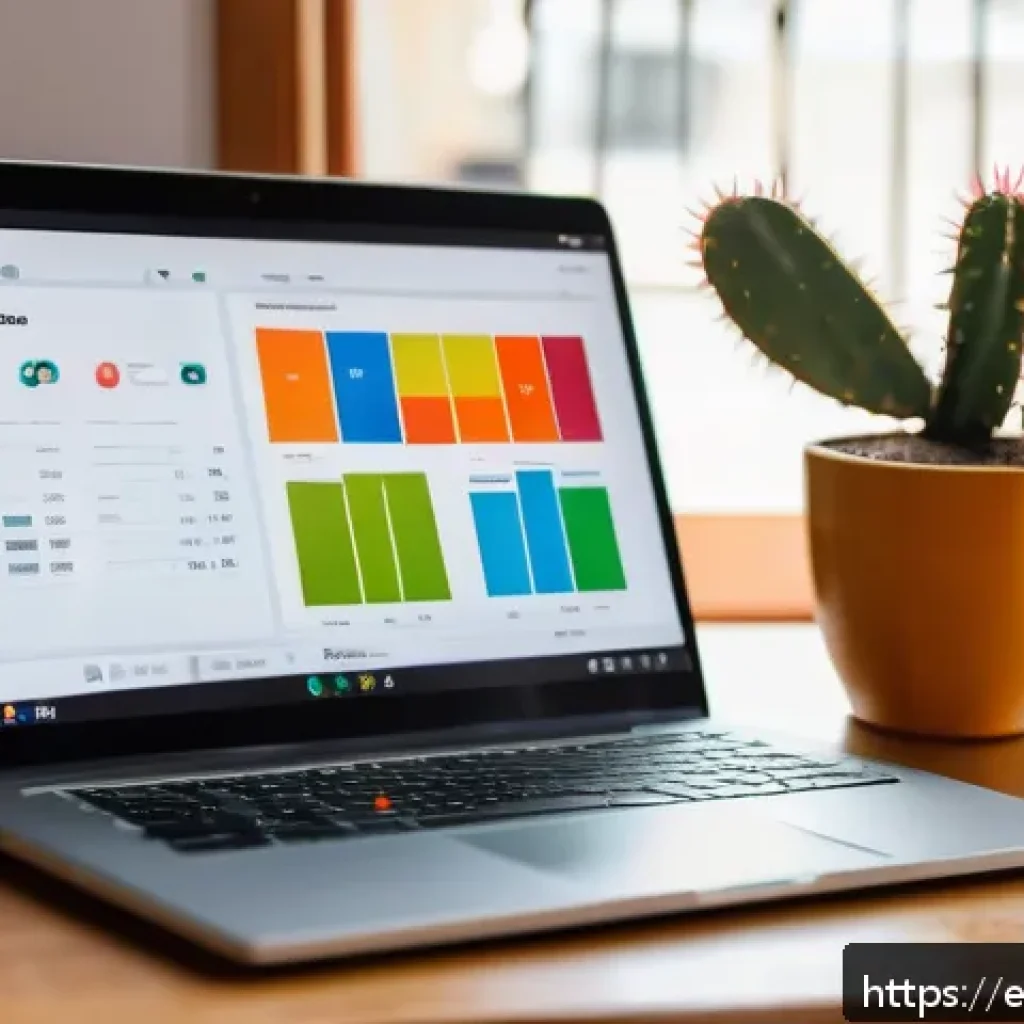 관객 참여 창작의 경과 추적 방법 - A detailed, modern social media analytics dashboard displayed on a sleek laptop screen in a bright, ...