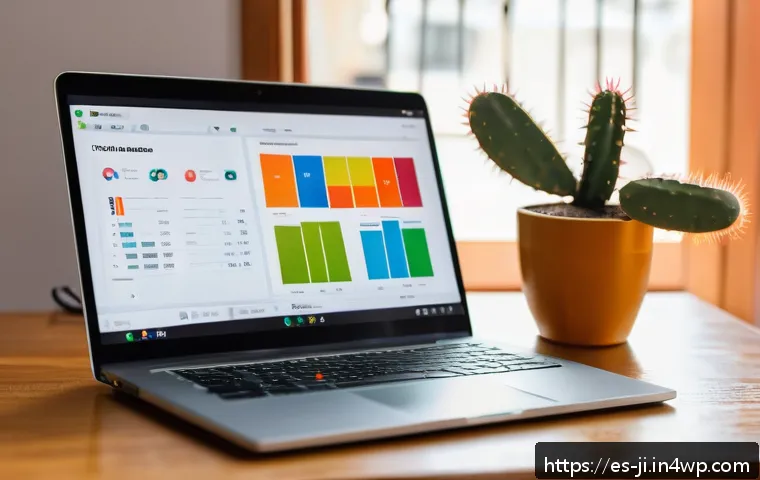 관객 참여 창작의 경과 추적 방법 - A detailed, modern social media analytics dashboard displayed on a sleek laptop screen in a bright, ...